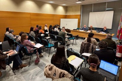 Una de las sesiones de trabajo celebradas.