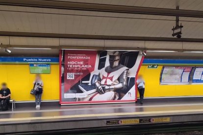En el expediente figura la promoción por ejemplo en el metro de Madrid (imagen).