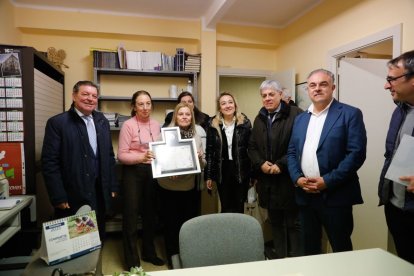 Luis Miguel González Gago se reúne con Cáritas y Manos Unidas.