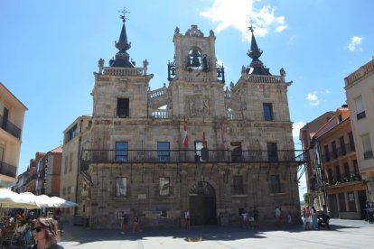 Ayuntamiento de Astorga, en una imagen de archivo.