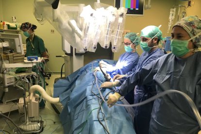 La robótica es la tónica general de muchas cirugías actuales en los hospitales de León.