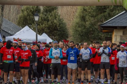 Momento previo a la salida de la carrera.