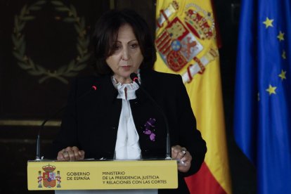 La fiscal general del Estado, Teresa Peramato.