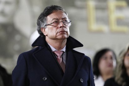El presidente de Colombia, Gustavo Petro