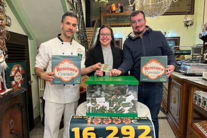 Los agraciados de este año.