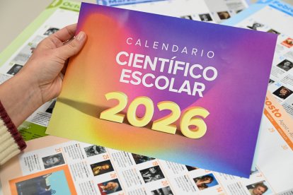 Portada del Calendario Científico Escolar que coordina por séptimo año el Instituto de Ganadería de Montaña (IGM), centro mixto CSIC-Universidad de León (ULE).