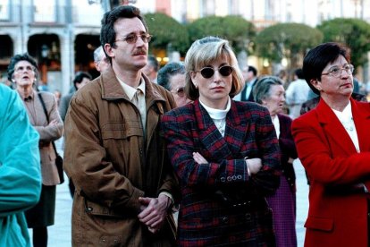 Imagen de José Ortega Lara y su mujer.