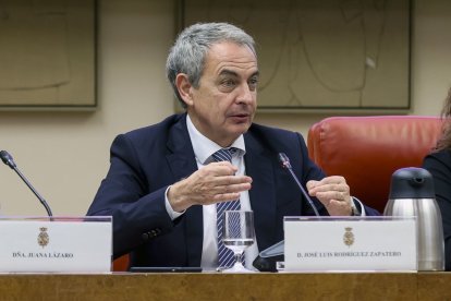 El expresidente del Gobierno José Luis Rodríguez Zapatero.