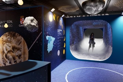 Expositor de la Junta en Fitur.