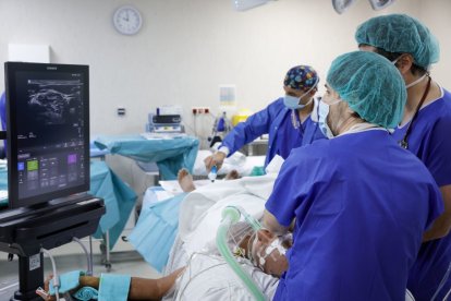 Imagen de una cirugía en un centro privado.