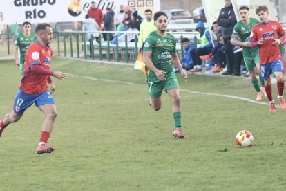 El último triunfo del Astorga en casa fue con el Numancia.