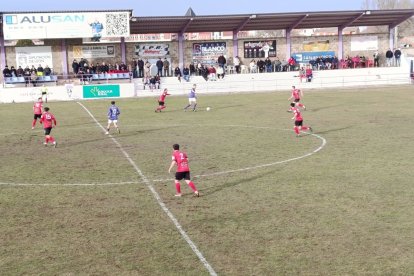 Instante del partido.