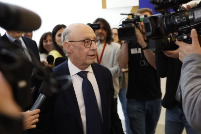 El exministro de Hacienda, Cristóbal Montoro.