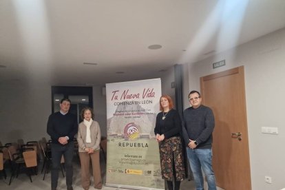 Presemtación del programa Repùebla León en Valencia de Don Juan