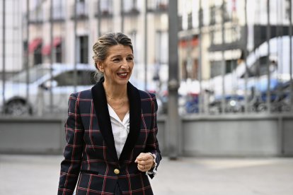 Imagen de archivo de la vicepresidenta segunda del Gobierno y ministra de Trabajo y Seguridad Social, Yolanda Díaz EFE/ Fernando Villar.