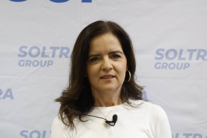 Ana Carlota Amigo, familiar de un paciente con ELA.