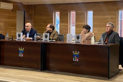 Un momento de la presentación del libro.