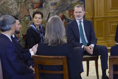 El rey Felipe VI recibe en audiencia a decanos.