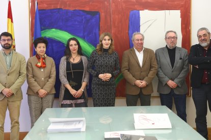 Reunión del jurado del Premio Castilla y León de las Artes 2025.