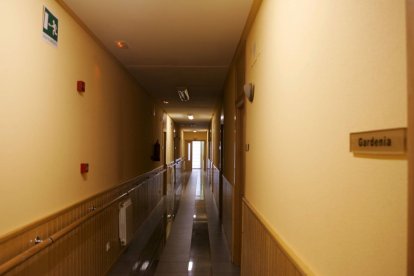 Instalaciones de una residencia de mayores de León.