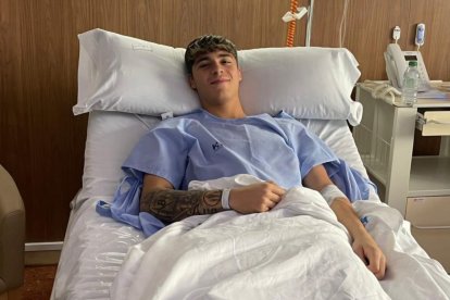 Marcos de la Riva fue intervenido en el HM San Francisco.