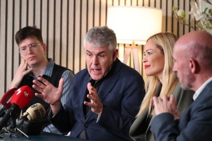 Álvaro Prieto, Jorge Vega, María de Miguel y Ángel Mancebo.