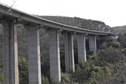 El viaducto de Tremor de la A-6.