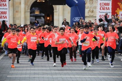 Participantes en la carrera de Entreculturas.