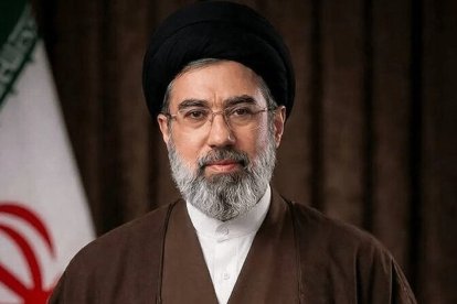 Mojtaba Jameneí, hijo del asesinado ayatolá.