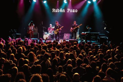 Rubén Pozo durante un concierto. jordi expósito