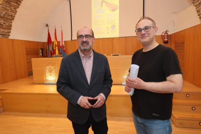 Marco Morala y Manuel Alejandre, ayer.