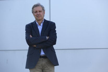 José Luis Sánchez, físico de la atmósfera de la Universidad de León. F. Otero Perandones.