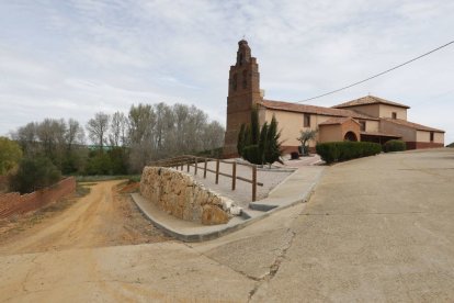 Iglesia de Fuentes de Carbajal, en una imagen de archivo.