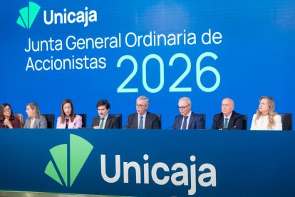 Junta general de Unicaja, ayer.