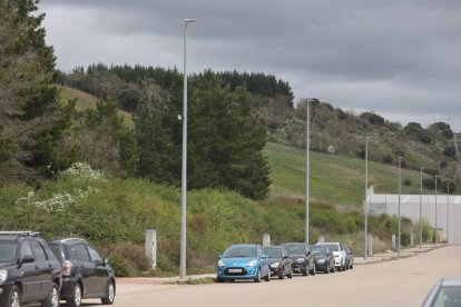 Zona del Polígono Industrial del Bierzo Alto donde se construirá el parque de bomberos.