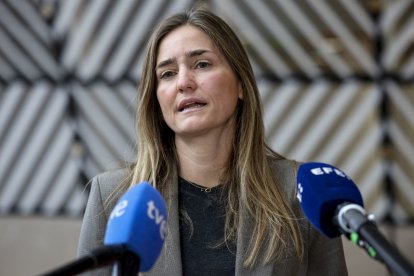 La vicepresidenta tercera y ministra de Energía, Sara Aegesen.