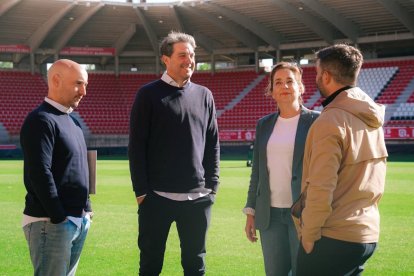 Ibán Markitz, Asier Goiria, Natichu y Antonio Martínez.