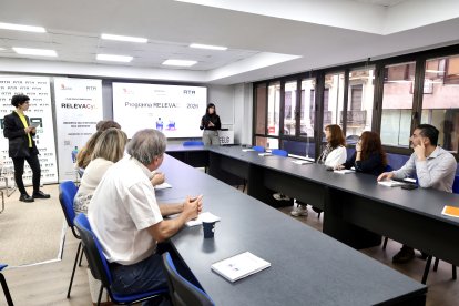 Un momento de la jornada sobre el relevo generacional para los autónomos.