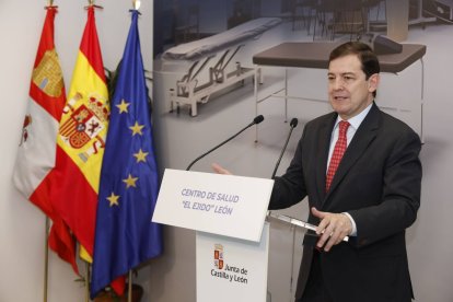 El presidente de la Junta en funciones, Alfonso Fernández Mañueco.