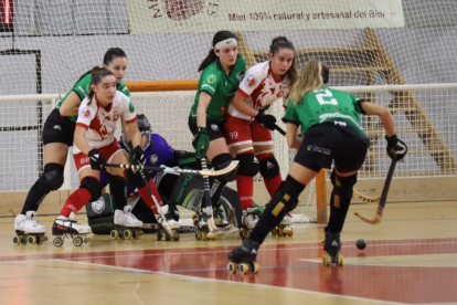 Un instante de un partido del Bembibre H.C.