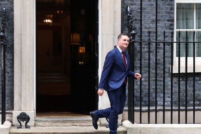 Wes Streeting abandonna ayer el 10 de Downing Street.