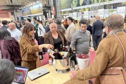 Espacio de la DO León en la última edición de Barcelona Winw Week