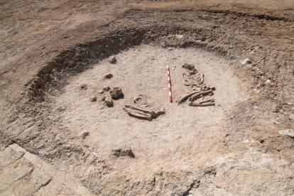 El yacimiento se sitúa en el término municipal de Illescas y fue identificado mediante una excavación preventiva.
