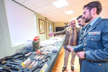 Operación antidroga realizada por la Guardia Civil de Burgos
