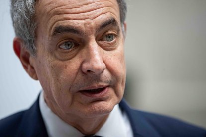 El expresidente José Luis Rodríguez Zapatero en una entrevista con EFE el pasado mes de febrero. EFE/ Ronald Pena R.