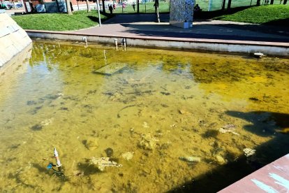 Aspecto de una de las fuentes del municipio de San Andrés.