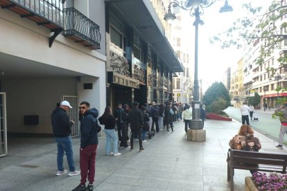 Las colas ya son menores que en los primeros días.