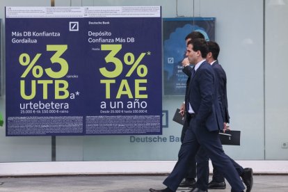 Un banco anuncia depósitos al 3%TAE, que se verán afectados a partir de hoy por la medida del BCE.