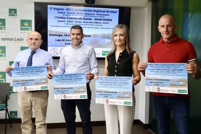 Acto de presentación de la 3ª regata del XXIX Campeonato Regional de Edad.