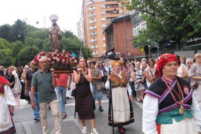 El buen tiempo acompañó la procesión.
